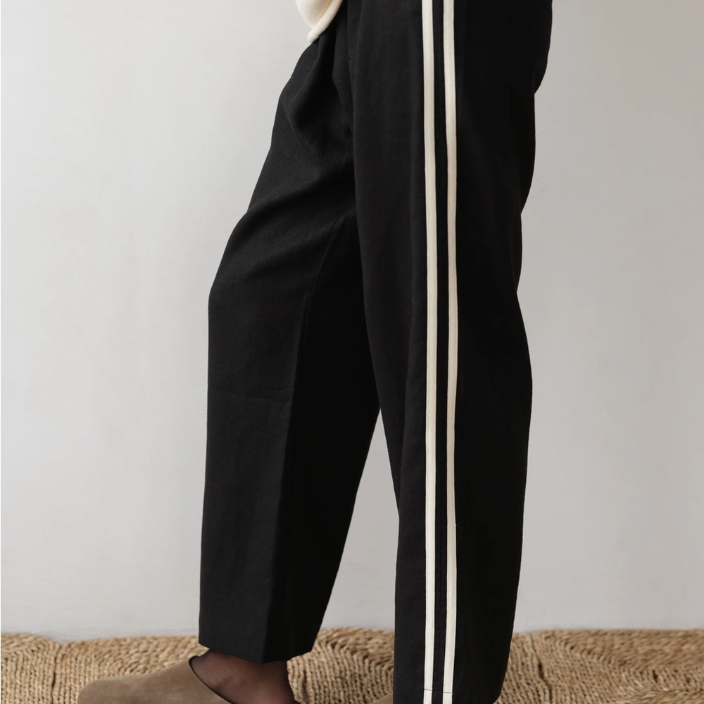 DONNI Linen Crop Pant XL